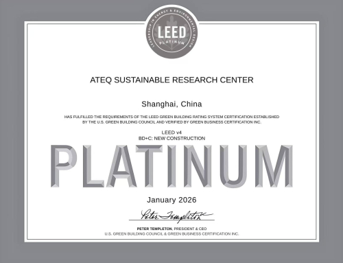 ATEQ Sustainable Research Center achieves LEED Platinum Certification